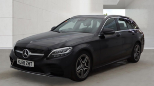 2019 Mercedes-Benz C Class 2.0 C300 Amg Line Estate 5dr Petrol G-Tronic+ Euro 6 (s/s) (258 Ps) in Black — image 2