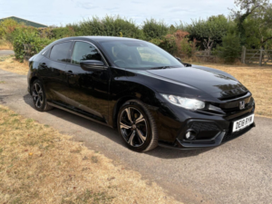 2018 Honda Civic 1.6 I-Dtec Ex Euro 6 (s/s) 5dr in Black — image 2