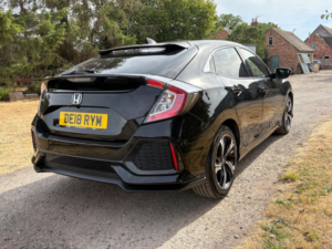 2018 Honda Civic 1.6 I-Dtec Ex Euro 6 (s/s) 5dr in Black — image 5