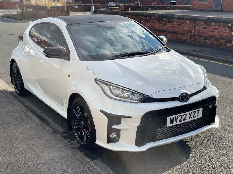 2022 Toyota Yaris 1.6t Gr Circuit AWD Euro 6 3dr in White — image 1