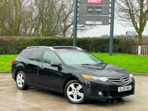 2010 Honda Accord 2.2 I-Dtec Ex Tourer Auto Euro 5 5dr in Black — image 3