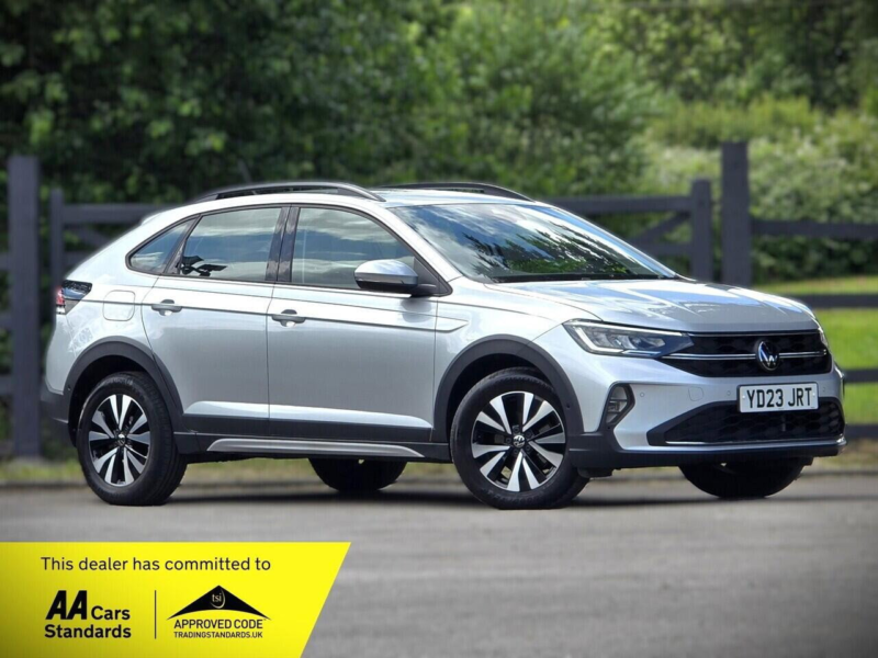 2023 Volkswagen Taigo 1.0 Tsi Life SUV 5dr Petrol Manual Euro 6 (s/s) (110 Ps) in Silver — image 1