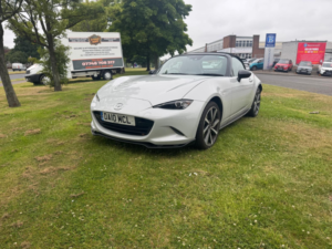 2016 Mazda Mx-5 2.0 Skyactiv-G Sport Recaro Convertible 2dr Petrol Manual Euro 6 (160 Ps) in Silver — image 2
