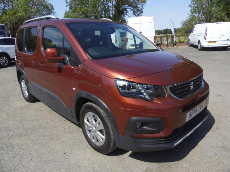 2019 Peugeot Rifter 1.5 Bluehdi Allure Standard MPV Euro 6 5dr in Bronze — image 1