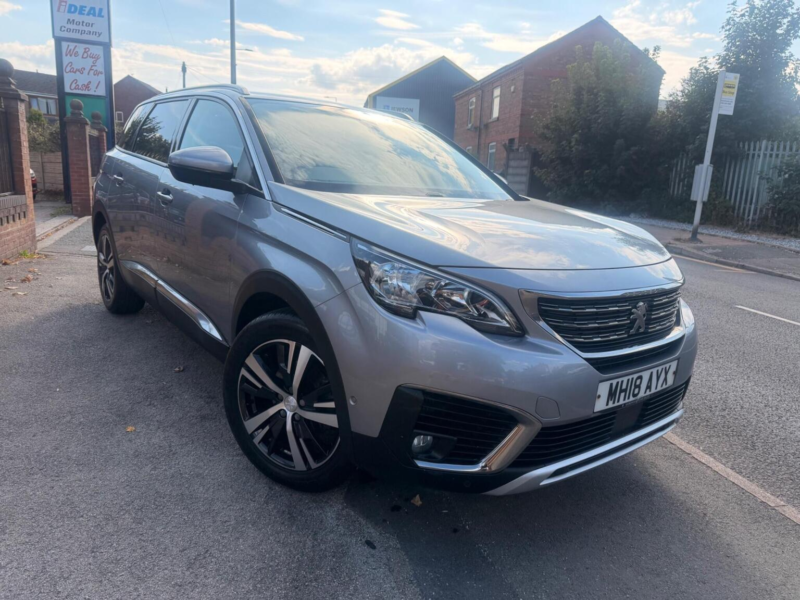 2018 Peugeot 5008 1.2 Puretech Allure Euro 6 (s/s) 5dr in Grey — image 1