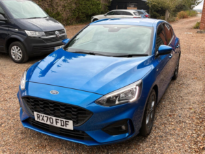 2020 Ford Focus 1.5 Ecoblue St-Line Euro 6 (s/s) 5dr in Blue — image 3