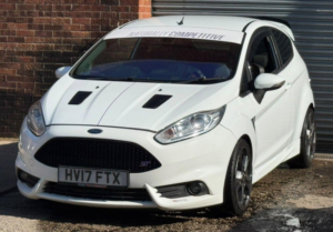 2017 Ford Fiesta 1.6t Ecoboost St-3 Euro 6 3dr in White — image 5