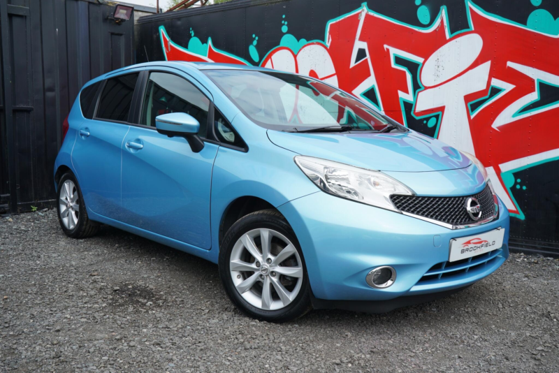 2015 Nissan Note 1.2 Dig-S Tekna Hatchback 5dr Petrol CVT Euro 5 (s/s) (98 Ps) in Blue — image 1