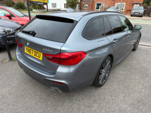 2017 BMW 5 Series 520d M Sport Touring in Blue — image 3
