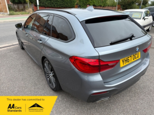 2017 BMW 5 Series 520d M Sport Touring in Blue — image 6