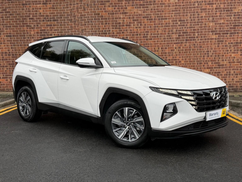 2023 Hyundai Tucson 1.6 H T-Gdi Se Connect Auto Euro 6 (s/s) 5dr in White — image 1