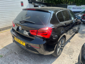 2015 BMW 1 Series 2.0 118d Sport Euro 6 (s/s) 5dr in Black — image 3