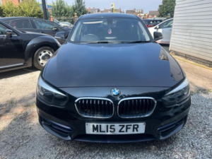 2015 BMW 1 Series 2.0 118d Sport Euro 6 (s/s) 5dr in Black — image 5