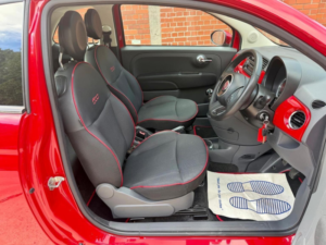 2014 Fiat 500 1.2 Lounge Euro 6 (s/s) 3dr in Red — image 4