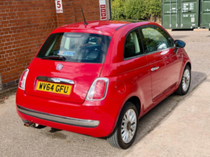 2014 Fiat 500 1.2 Lounge Euro 6 (s/s) 3dr in Red — image 6