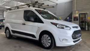 2017 Ford Transit Connect 1.5 Tdci 210 Trend White 5dr Novat+satnav+3 Seater in White — image 4
