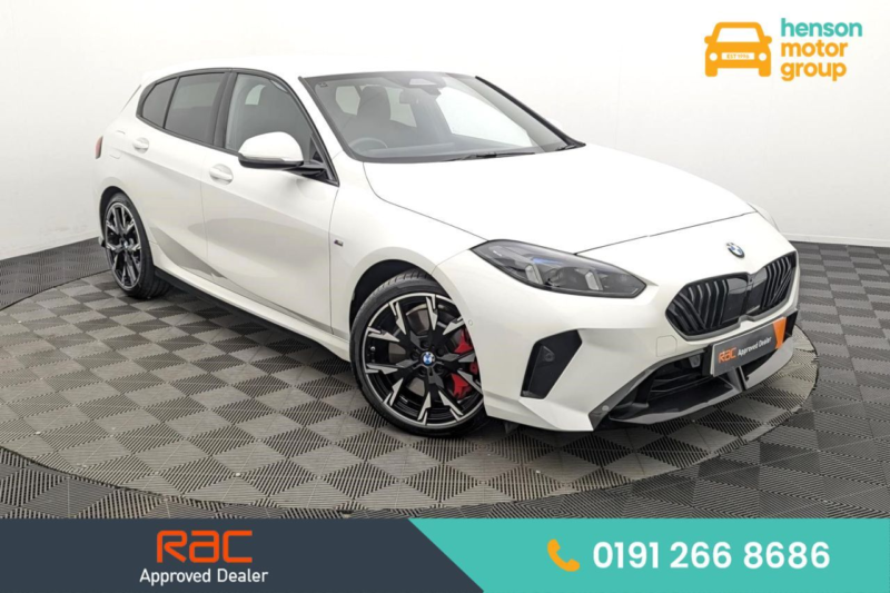 2025 BMW 1 Series 1.5 120i Mht M Sport Hatchback 5dr Petrol Hybrid Dct Euro 6 (s/s) (170 Ps) in White — image 1