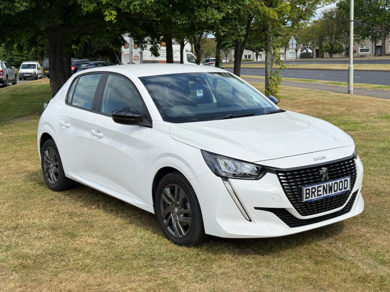 2022 Peugeot 208 1.2 Puretech Active Premium Hatchback 5dr Petrol Manual Euro 6 (s/s) (75 Ps) in White — image 1