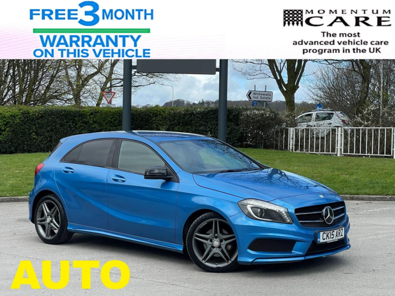 2015 Mercedes-Benz A Class 2.1 A200 Cdi Amg Sport 7g-Dct Euro 6 (s/s) 5dr in Blue — image 1