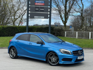 2015 Mercedes-Benz A Class 2.1 A200 Cdi Amg Sport 7g-Dct Euro 6 (s/s) 5dr in Blue — image 3
