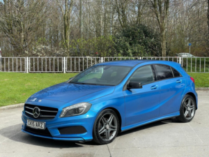 2015 Mercedes-Benz A Class 2.1 A200 Cdi Amg Sport 7g-Dct Euro 6 (s/s) 5dr in Blue — image 5