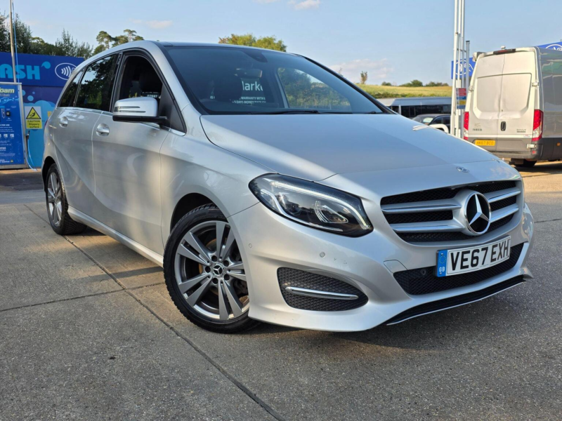 2018 Mercedes-Benz B Class 1.6 B200 Exclusive Edition (plus) Euro 6 (s/s) 5dr in Silver — image 1