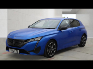 2022 Peugeot 308 1.2 Puretech Allure Premium Eat Euro 6 (s/s) 5dr in Blue — image 2