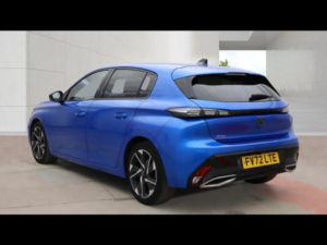 2022 Peugeot 308 1.2 Puretech Allure Premium Eat Euro 6 (s/s) 5dr in Blue — image 3