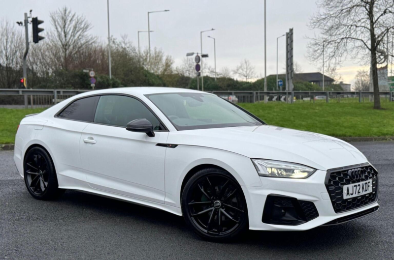 2022 Audi A5 2.0 Tfsi 40 S Line S Tronic Euro 6 (s/s) 2dr in White — image 1