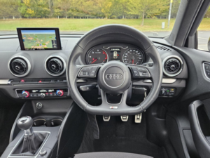 2019 Audi A3 2.0 Tdi 35 S Line Sportback Euro 6 (s/s) 5dr in Black — image 4