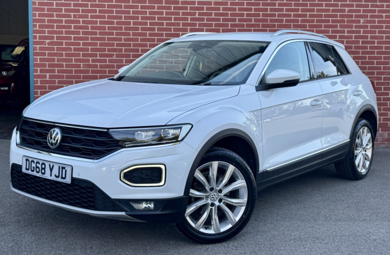 2018 Volkswagen T-Roc 1.6 Tdi Sel in White — image 1