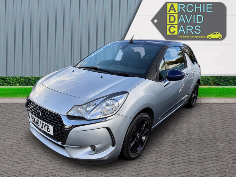 2016 Ds Automobiles Ds 3 Cabrio 1.2 Puretech Elegance in Silver — image 1