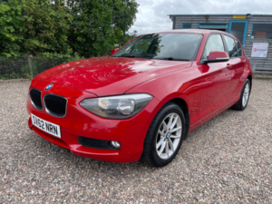 2012 BMW 1 Series 1.6 116i Se Hatchback 5dr Petrol Auto Euro 5 (s/s) (136 Ps) in Red — image 2