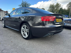 2016 Audi A5 2.0 Tdi S Line Sportback S Tronic Quattro Euro 6 (s/s) 5dr in Grey — image 5