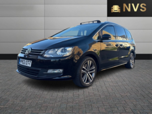 2013 Volkswagen Sharan 2.0 Tdi Bluemotion Tech Sel in Black — image 3