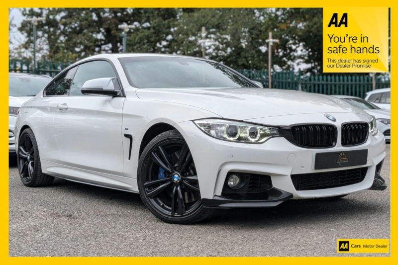 2015 BMW 4 Series 3.0 435d M Sport Auto Xdrive Euro 6 (s/s) 2dr in White — image 1