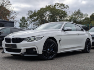 2015 BMW 4 Series 3.0 435d M Sport Auto Xdrive Euro 6 (s/s) 2dr in White — image 4
