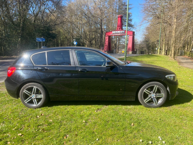 2016 BMW 1 Series 2.0 120d Sport 5-Door in Black — image 1