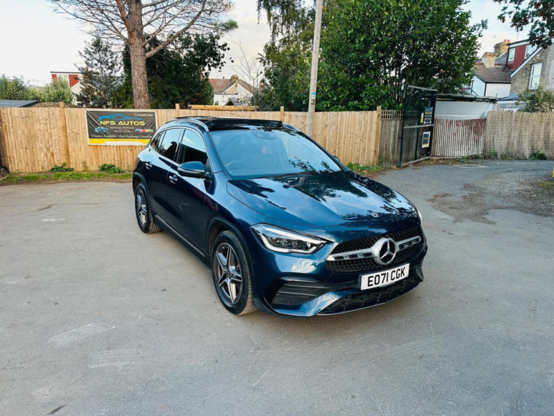 2021 Mercedes-Benz Gla 1.3 Gla180 Amg Line (premium Plus) 7g-Dct Euro 6 (s/s) 5dr in Blue — image 1