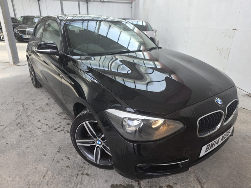 2014 BMW 1 Series 1.6 116i Sport 3-Door in Black — image 1