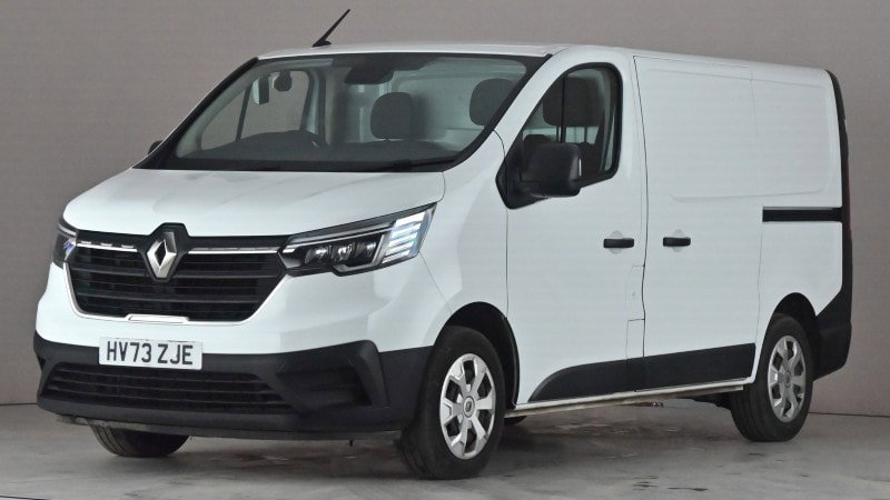 2023 Renault Trafic 2.0 Dci Blue Sl28 Business Panel Van 5dr Diesel Manual L1 H1 Euro 6 130 Ps in White — image 1