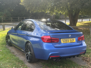 2016 BMW 3 Series 3.0 335d Xdrive M Sport Saloon in Blue — image 3