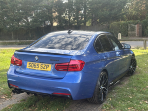 2016 BMW 3 Series 3.0 335d Xdrive M Sport Saloon in Blue — image 4