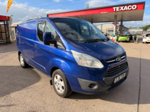 2016 Ford Transit Custom 2.2 Tdci 270 Limited Panel Van 5dr Diesel Manual L1 H1 in Blue — image 2
