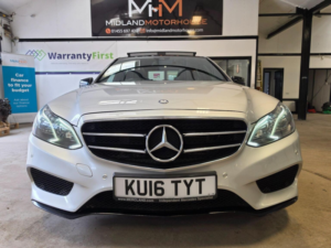 2016 Mercedes-Benz E Class 3.0 E350 V6 Bluetec Amg Night Edition (premium) G-Tronic+ Euro 6 (s/s) 4dr in Silver — image 3