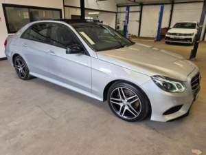 2016 Mercedes-Benz E Class 3.0 E350 V6 Bluetec Amg Night Edition (premium) G-Tronic+ Euro 6 (s/s) 4dr in Silver — image 4