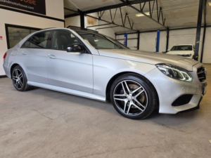 2016 Mercedes-Benz E Class 3.0 E350 V6 Bluetec Amg Night Edition (premium) G-Tronic+ Euro 6 (s/s) 4dr in Silver — image 5