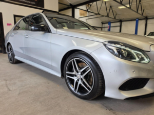 2016 Mercedes-Benz E Class 3.0 E350 V6 Bluetec Amg Night Edition (premium) G-Tronic+ Euro 6 (s/s) 4dr in Silver — image 6