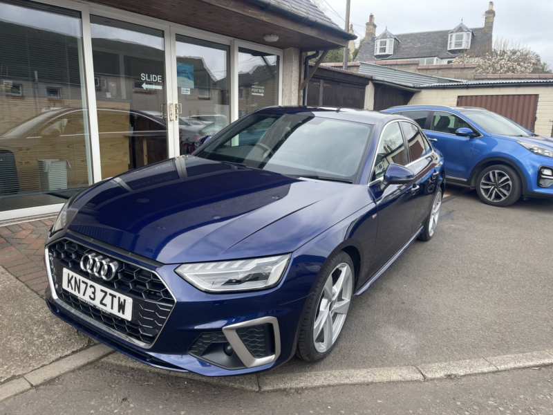 2023 Audi A4 2.0 Tdi 35 S Line in Blue — image 1