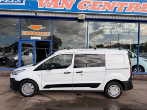 2019 Ford Transit Connect 1.5 230 Ecoblue Leader Crew Van Double Cab 6dr Diesel Manual L2 Euro 6 100 Ps in White — image 4